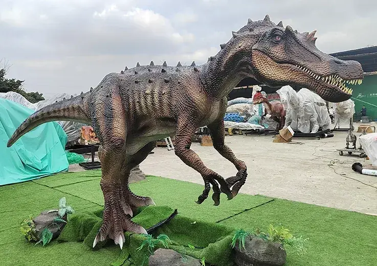 Giganotosaurus animatrónico, una de las figuras que suministramos para exposiciones — dinosaurios en Santa Cruz de Tenerife