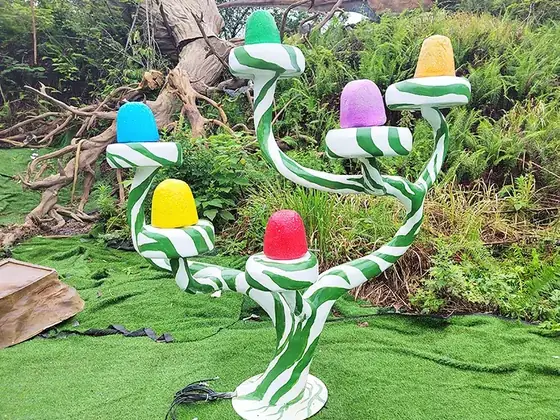 Árbol de caramelos decorativo