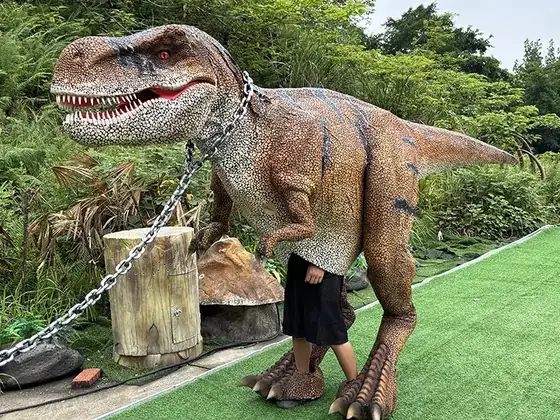 Disfraz realista de T-Rex