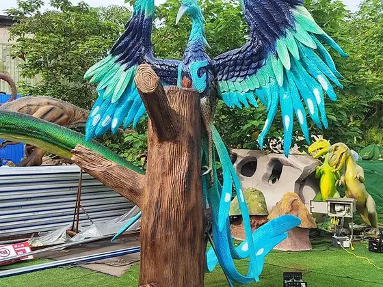 Fénix animatrónico