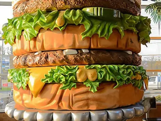 Hamburguesa gigante