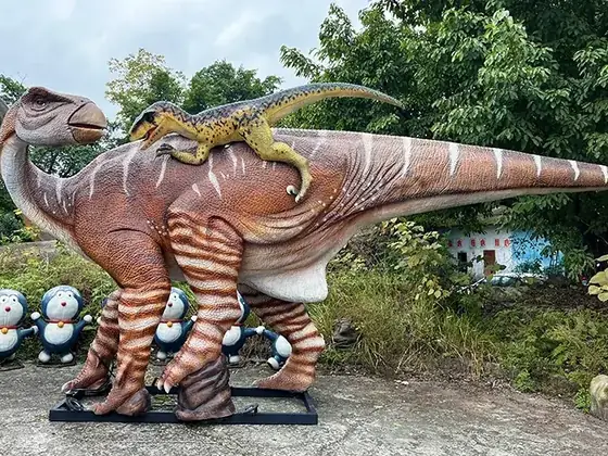Iguanodon animatrónico