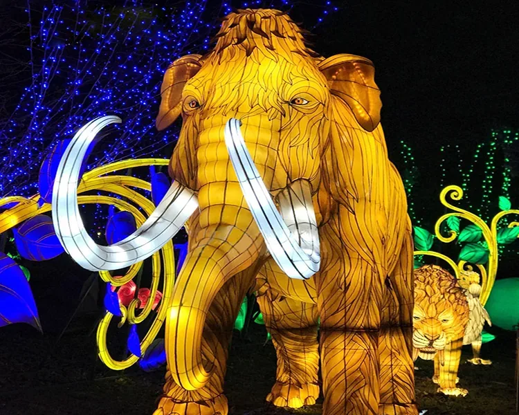Mamut luminoso LED