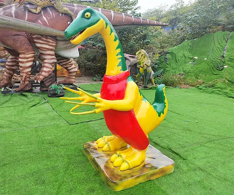 Papelera temática de dinosaurio