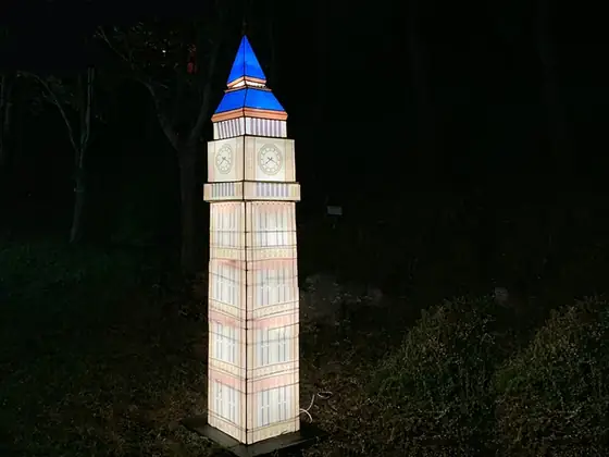Torre Big Ben luminosa LED