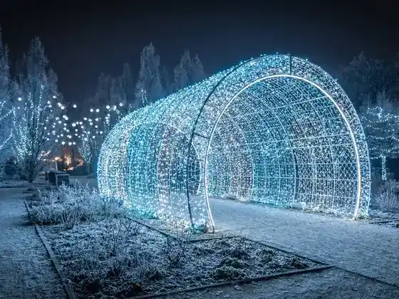 Túnel de luz luminoso LED